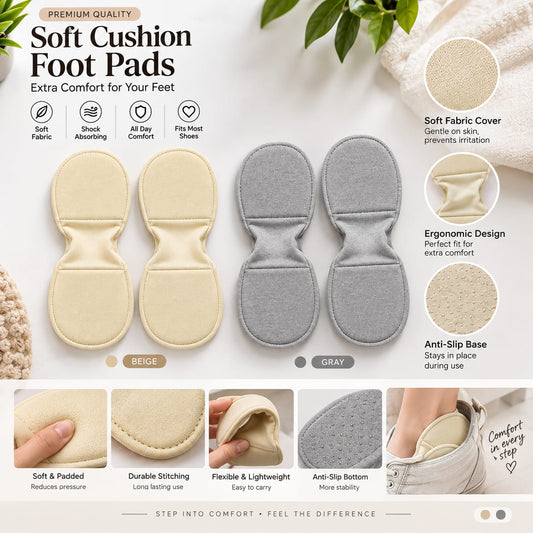 Soft Cushion Foot Pads