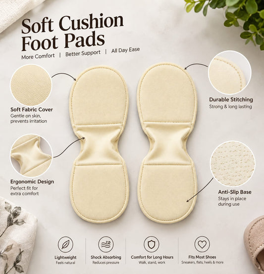 Soft Cushion Foot Pads