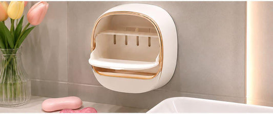 Wall Mounted Self-Draining Soap Box