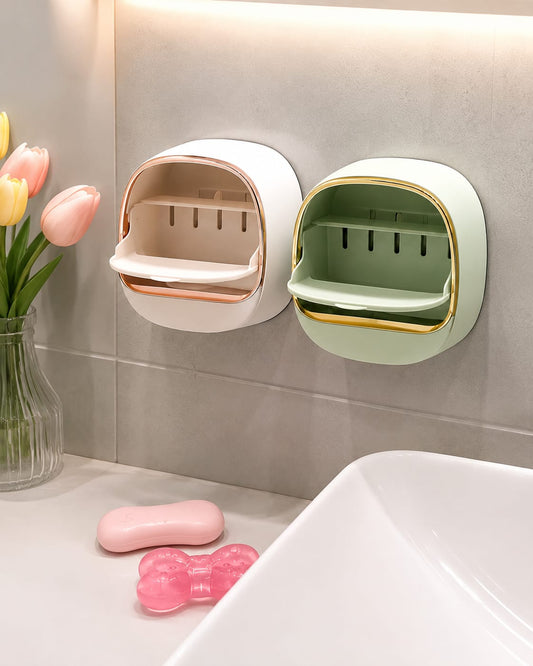 Wall Mounted Self-Draining Soap Box